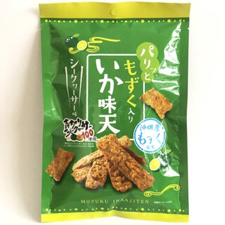 【ちゅらゆーな】”パリッと” もずく入りいか味天 シークワァーサー味