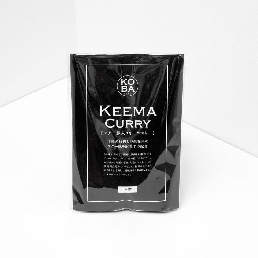 金城:【KOBA】アグー豚入りキーマカレー