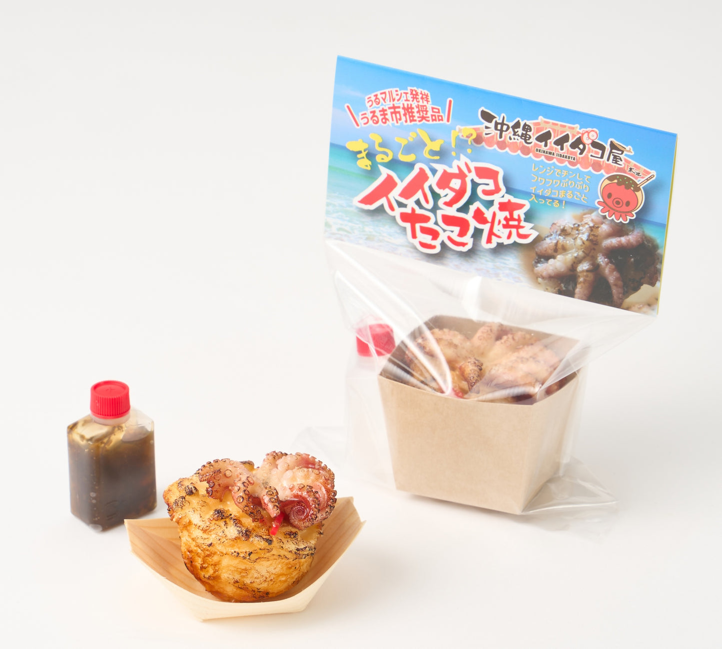 金城:【ナーティーチ】冷凍イイダコたこ焼き