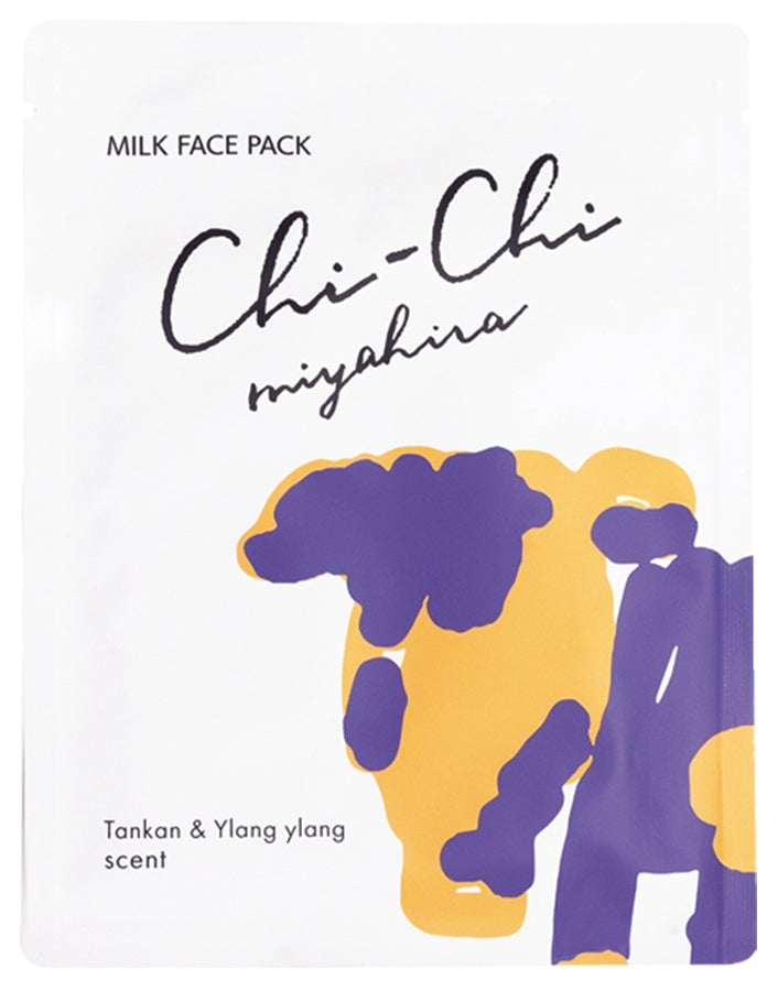 【宮平乳業】Chi-Chi ミルクフェイスパック タンカン&イランイランの香り
