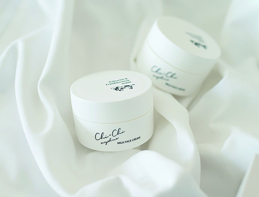 [Miyahirai Dairy Business] CHI-CHI Milk Face Cream Get U & Lavender Fragrance